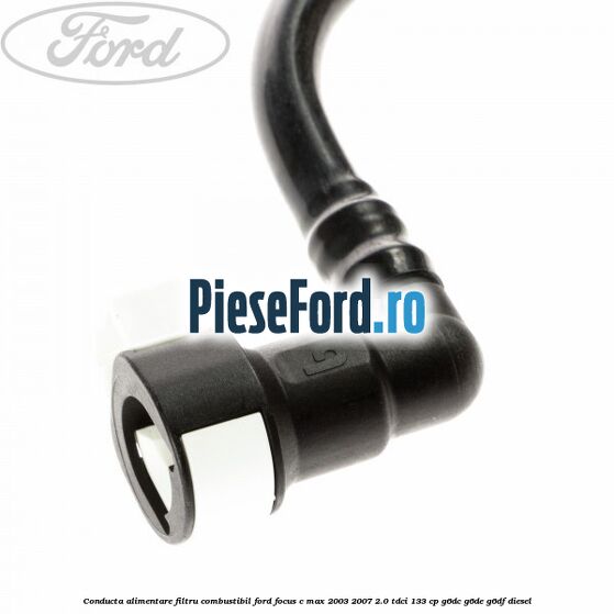 Conducta alimentare filtru combustibil Ford Focus C-Max 2003-2007 2.0 TDCi 133 cp G6DC, G6DE, G6DF diesel