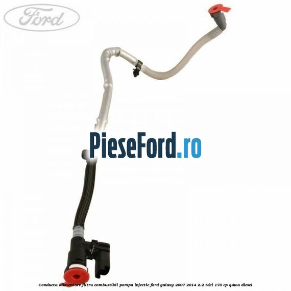 Conducta alimentare filtru combustibil pompa injectie Ford Galaxy 2007-2014 2.2 TDCi 175 cp Q4WA diesel