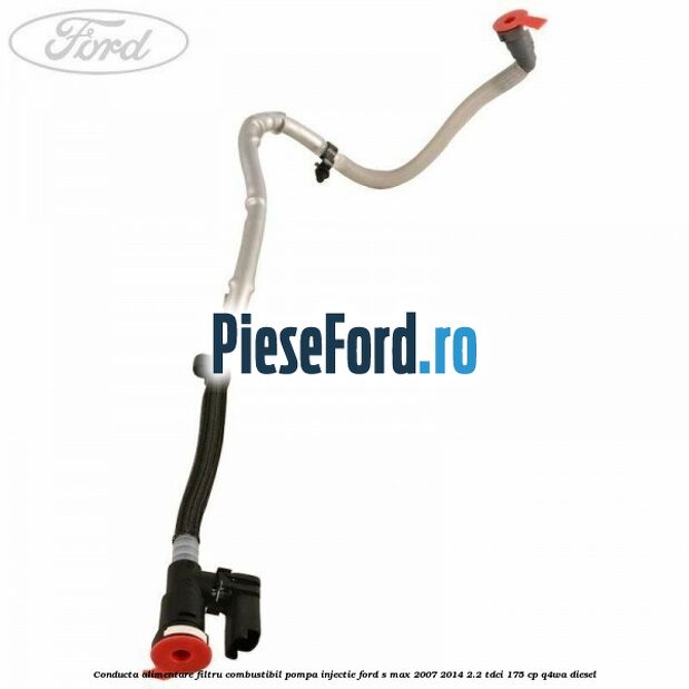 Conducta alimentare filtru combustibil pompa injectie Ford S-Max 2007-2014 2.2 TDCi 175 cp Q4WA diesel