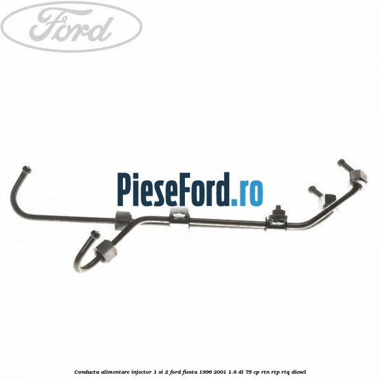 Conducta alimentare injector 1 si 2 Ford Fiesta 1996-2001 1.8 DI 75 cp RTN, RTP, RTQ diesel