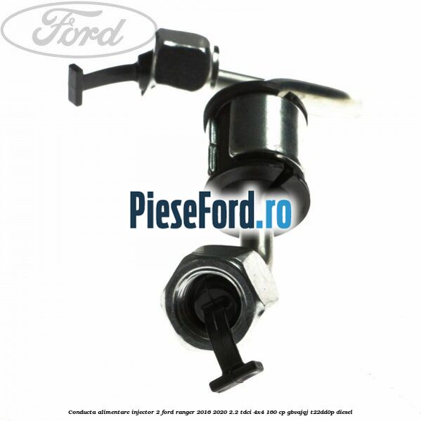 Conducta alimentare injector 2 Ford Ranger 2016-2020 2.2 TDCi 4x4 160 cp GBVAJQJ, T22DD0P diesel