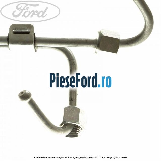 Conducta alimentare injector 3 si 4 Ford Fiesta 1996-2001 1.8 D 60 cp Conducta alimentare injector 3 si 4 Ford Fiesta 1996-2001 1.8 D 60 cp RTJ, RTK diesel