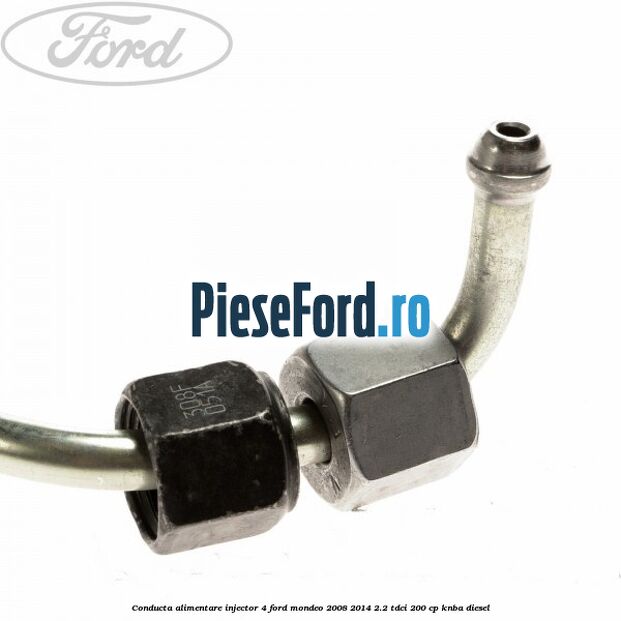 Conducta alimentare injector 4 Ford Mondeo 2008-2014 2.2 TDCi 200 cp KNBA diesel