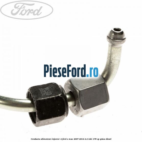 Conducta alimentare injector 4 Ford S-Max 2007-2014 2.2 TDCi 175 cp Conducta alimentare injector 4 Ford S-Max 2007-2014 2.2 TDCi 175 cp Q4WA diesel
