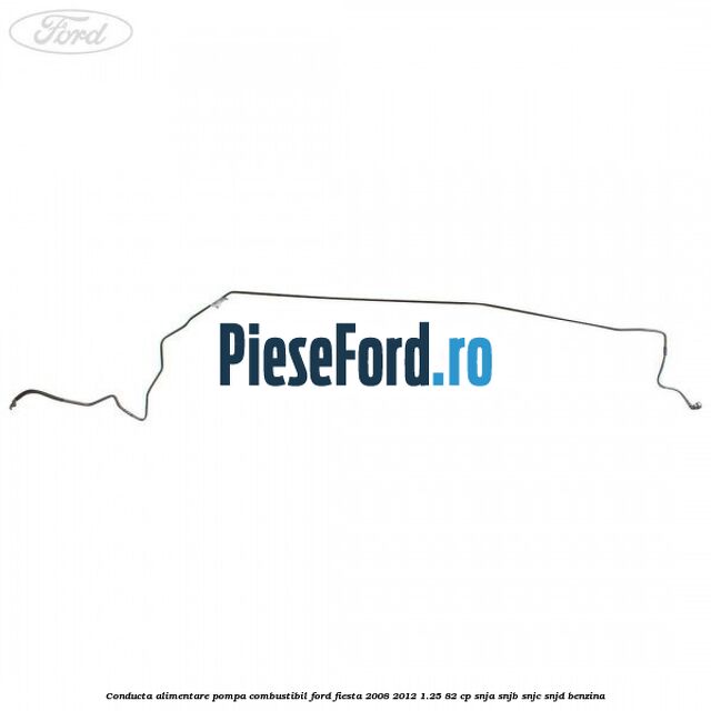Conducta alimentare pompa combustibil Ford Fiesta 2008-2012 1.25 82 cp SNJA, SNJB, SNJC, SNJD benzina