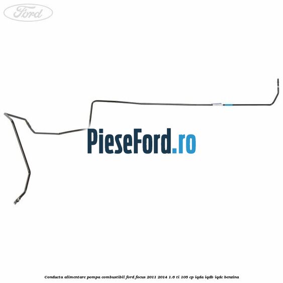 Conducta alimentare pompa combustibil Ford Focus 2011-2014 1.6 Ti 105 cp Conducta alimentare pompa combustibil Ford Focus 2011-2014 1.6 Ti 105 cp IQDA, IQDB, IQDC benzina