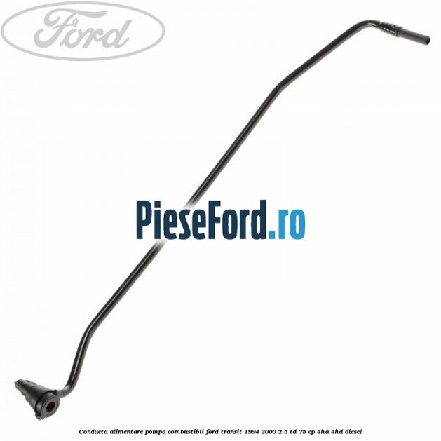 Conducta alimentare pompa combustibil Ford Transit 1994-2000 2.5 TD 75 cp 4HA, 4HD diesel