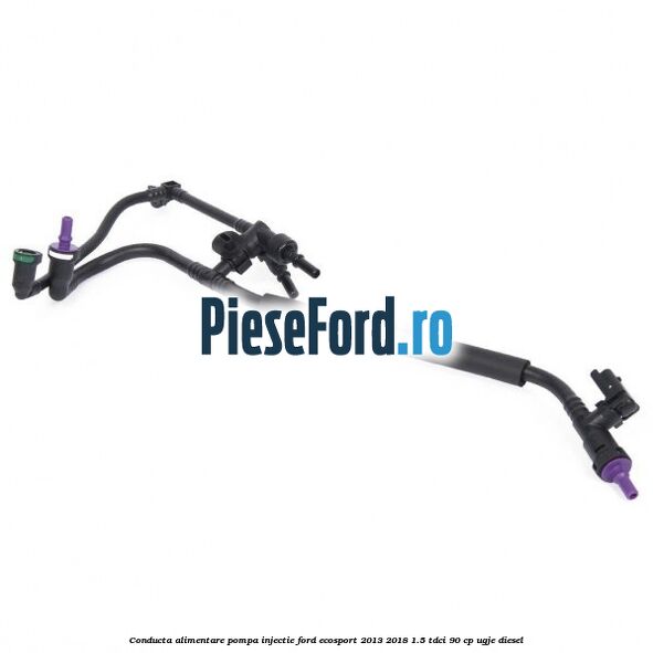Conducta alimentare pompa injectie Ford EcoSport 2013-2018 1.5 TDCi 90 cp UGJE diesel