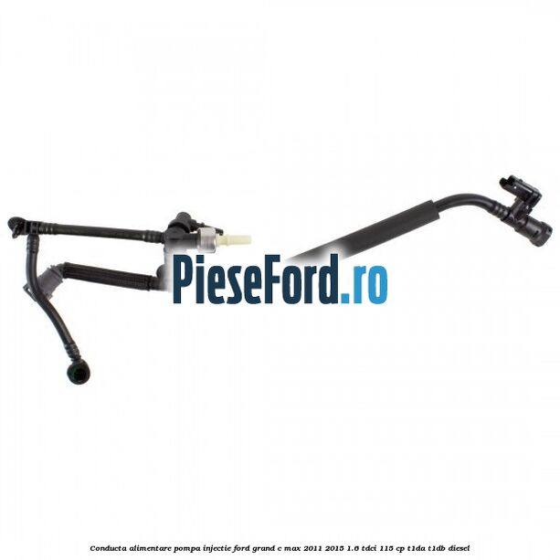 Conducta alimentare pompa injectie Ford Grand C-Max 2011-2015 1.6 TDCi 115 cp T1DA, T1DB diesel