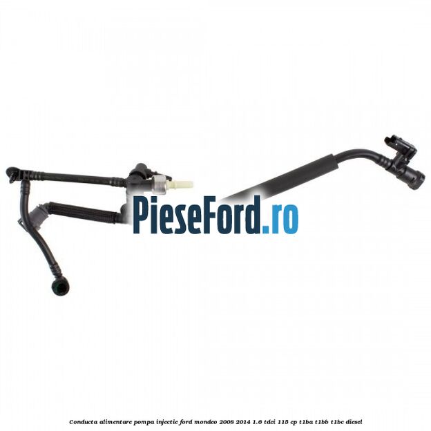 Conducta alimentare pompa injectie Ford Mondeo 2008-2014 1.6 TDCi 115 cp T1BA, T1BB, T1BC diesel