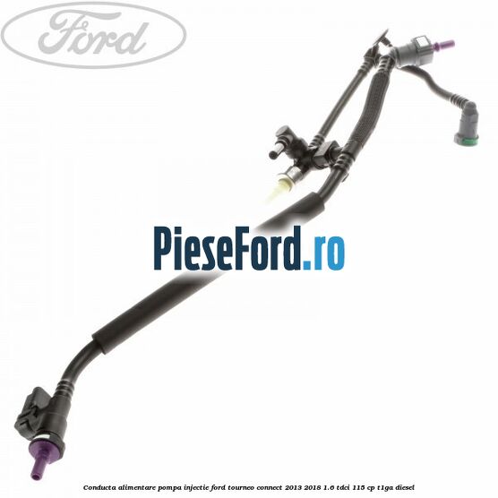 Conducta alimentare pompa injectie Ford Tourneo Connect 2013-2018 1.6 TDCi 115 cp T1GA diesel
