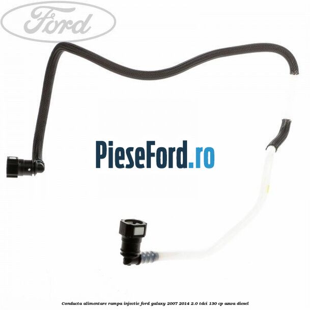 Conducta alimentare rampa injectie Ford Galaxy 2007-2014 2.0 TDCi 130 cp AZWA diesel