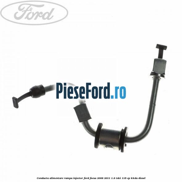 Conducta alimentare rampa injector Ford Focus 2008-2011 1.8 TDCi 115 cp KKDA diesel