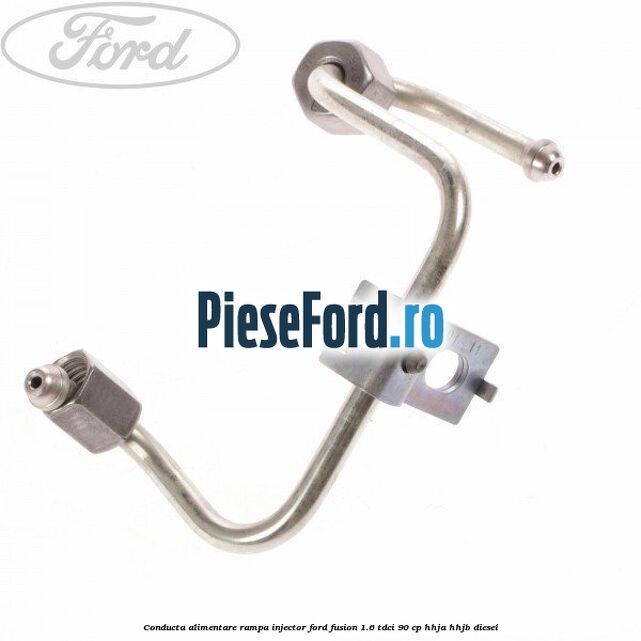 Conducta alimentare rampa injector Ford Fusion 1.6 TDCi 90 cp Conducta alimentare rampa injector Ford Fusion 1.6 TDCi 90 cp HHJA, HHJB diesel