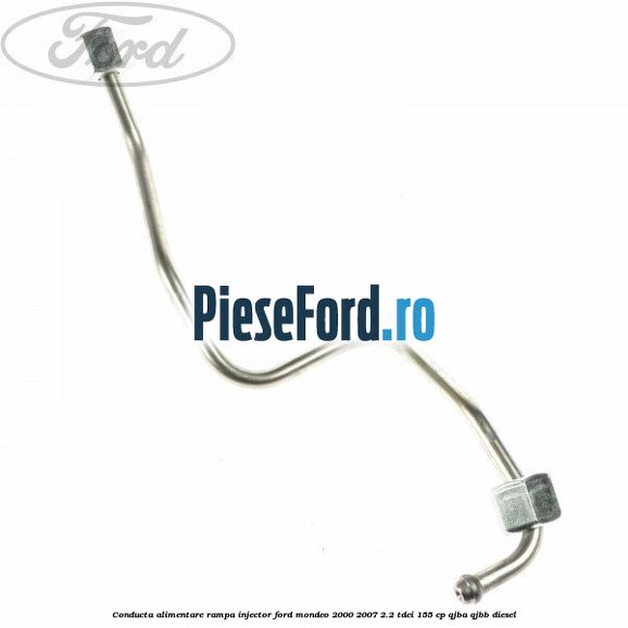 Conducta alimentare rampa injector Ford Mondeo 2000-2007 2.2 TDCi 155 cp QJBA, QJBB diesel