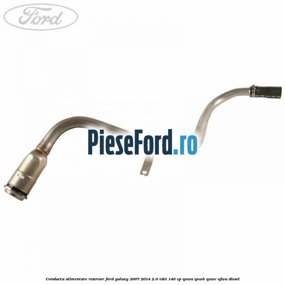 Conducta alimentare rezervor Ford Galaxy 2007-2014 2.0 TDCi 140 cp Conducta alimentare rezervor Ford Galaxy 2007-2014 2.0 TDCi 140 cp QXWA, QXWB, QXWC, UFWA diesel