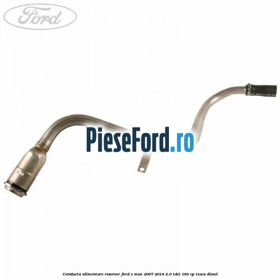 Conducta alimentare rezervor Ford S-Max 2007-2014 2.0 TDCi 163 cp TXWA diesel