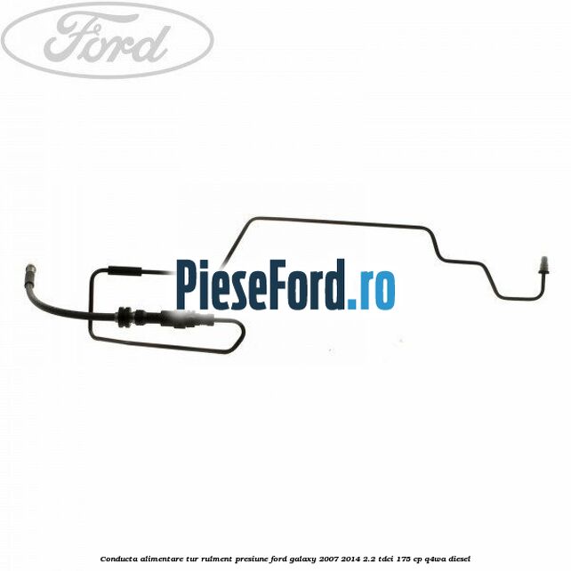 Conducta alimentare tur rulment presiune Ford Galaxy 2007-2014 2.2 TDCi 175 cp Q4WA diesel