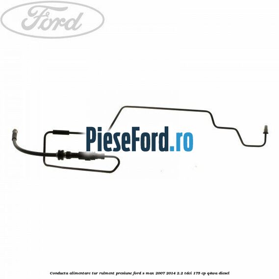 Conducta alimentare tur rulment presiune Ford S-Max 2007-2014 2.2 TDCi 175 cp Q4WA diesel