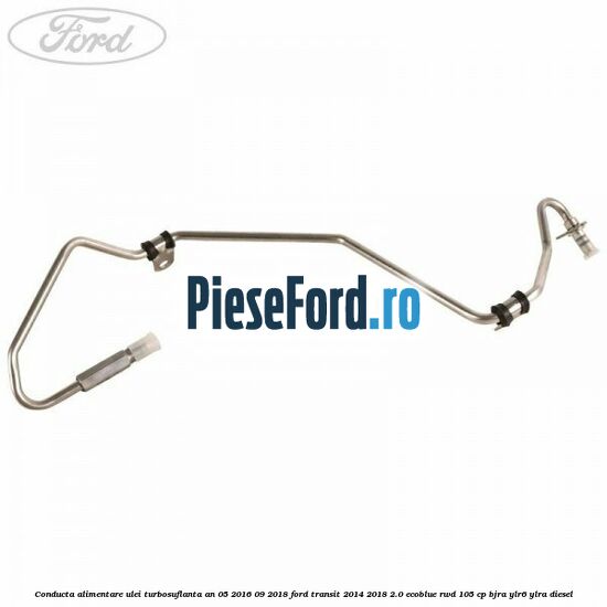 Conducta alimentare ulei turbosuflanta an 05/2016-09/2018 Ford Transit 2014-2018 2.0 EcoBlue RWD 105 cp Conducta alimentare ulei turbosuflanta an 05/2016-09/2018 Ford Transit 2014-2018 2.0 EcoBlue RWD 105 cp BJRA, YLR6, YLRA diesel