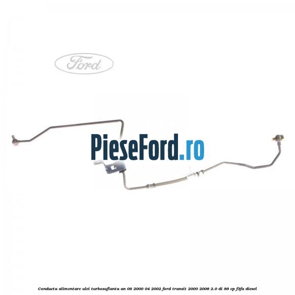 Conducta alimentare ulei turbosuflanta an 08/2000-04/2002 Ford Transit 2000-2006 2.0 DI 86 cp F3FA diesel
