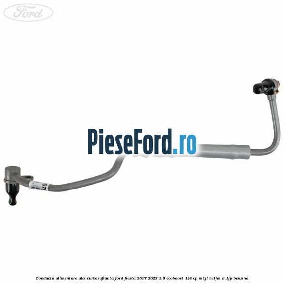 Conducta alimentare ulei turbosuflanta Ford Fiesta 2017-2023 1.0 EcoBoost 124 cp M1JL, M1JM, M1JP benzina