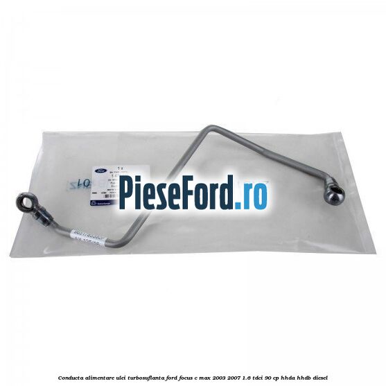 Conducta alimentare ulei turbosuflanta Ford Focus C-Max 2003-2007 1.6 TDCi 90 cp Conducta alimentare ulei turbosuflanta Ford Focus C-Max 2003-2007 1.6 TDCi 90 cp HHDA, HHDB diesel