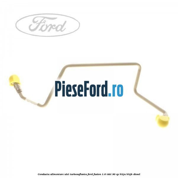 Conducta alimentare ulei turbosuflanta Ford Fusion 1.6 TDCi 90 cp HHJA, HHJB diesel