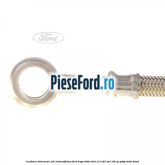 Conducta alimentare ulei turbosuflanta Ford Kuga 2008-2012 2.0 TDCi 4x4 136 cp G6DG, UKDA diesel