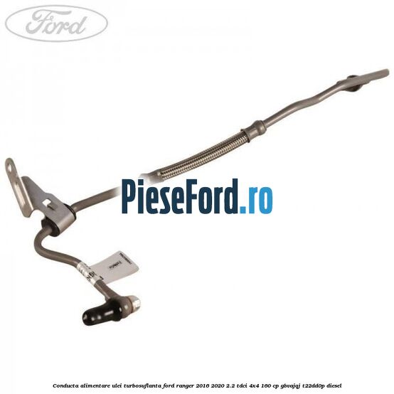 Conducta alimentare ulei turbosuflanta Ford Ranger 2016-2020 2.2 TDCi 4x4 160 cp GBVAJQJ, T22DD0P diesel
