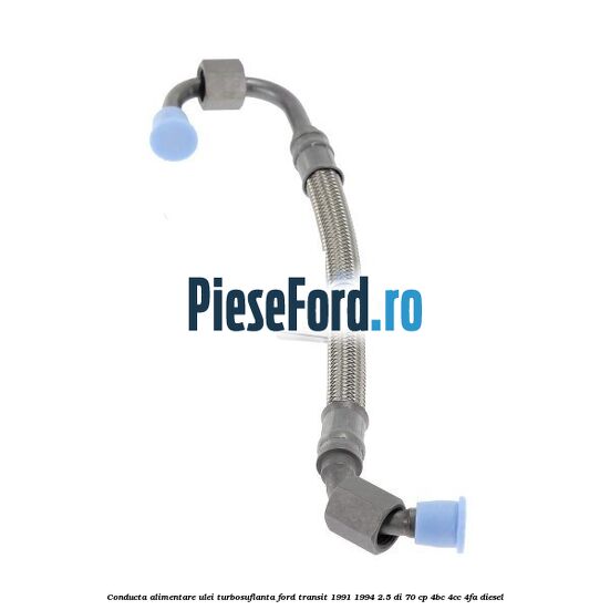 Conducta alimentare ulei turbosuflanta Ford Transit 1991-1994 2.5 DI 70 cp Conducta alimentare ulei turbosuflanta Ford Transit 1991-1994 2.5 DI 70 cp 4BC, 4CC, 4FA diesel