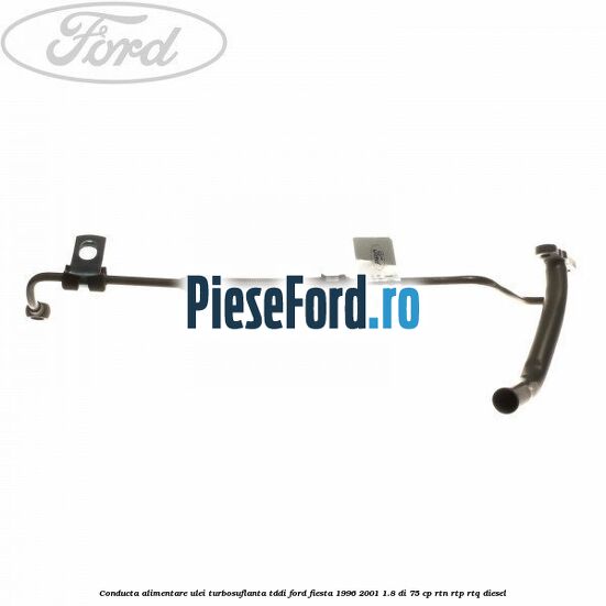 Conducta alimentare ulei turbosuflanta TDDi Ford Fiesta 1996-2001 1.8 DI 75 cp RTN, RTP, RTQ diesel