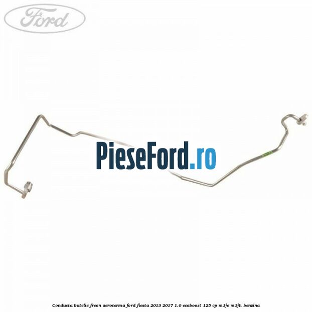 Conducta butelie freon aeroterma Ford Fiesta 2013-2017 1.0 EcoBoost 125 cp M1JE, M1JH benzina