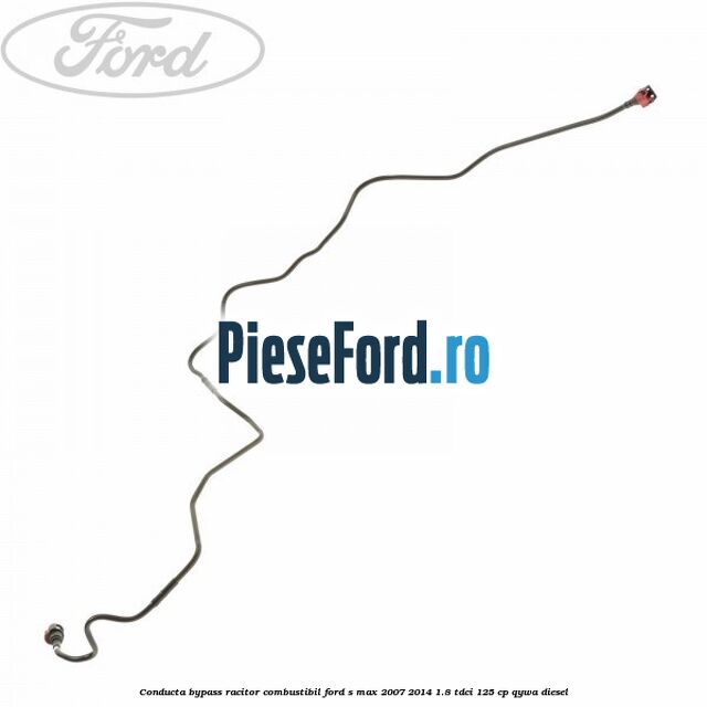 Conducta bypass racitor combustibil Ford S-Max 2007-2014 1.8 TDCi 125 cp Conducta bypass racitor combustibil Ford S-Max 2007-2014 1.8 TDCi 125 cp QYWA diesel
