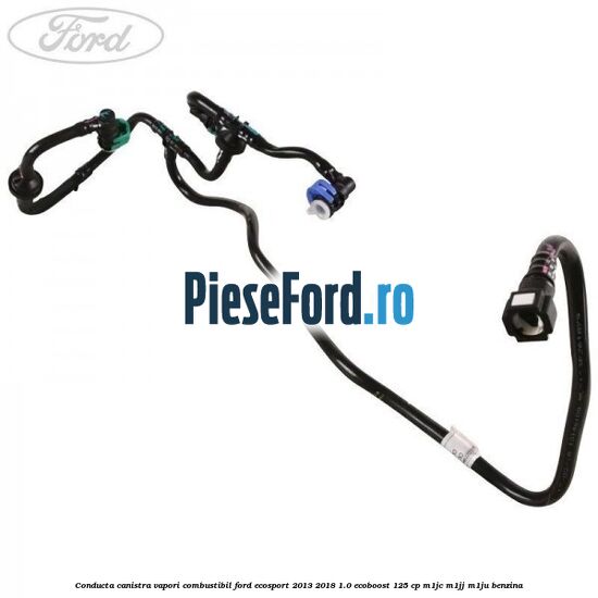 Conducta canistra vapori combustibil Ford EcoSport 2013-2018 1.0 EcoBoost 125 cp M1JC, M1JJ, M1JU benzina