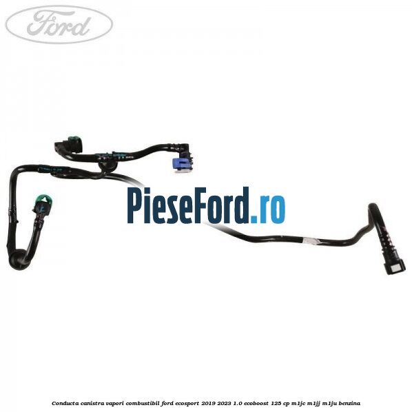 Conducta canistra vapori combustibil Ford EcoSport 2019-2023 1.0 EcoBoost 125 cp M1JC, M1JJ, M1JU benzina