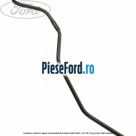 Conducta canistra vapori combustibil Ford Fiesta 2002-2005 1.25 16V 70 cp M7JA, M7JB benzina