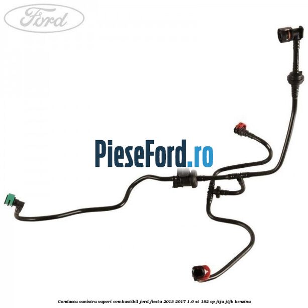 Conducta canistra vapori combustibil Ford Fiesta 2013-2017 1.6 ST 182 cp JTJA, JTJB benzina