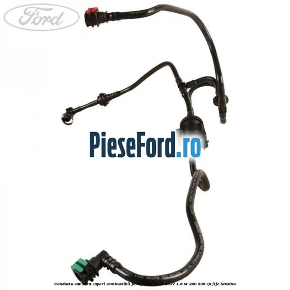 Conducta canistra vapori combustibil Ford Fiesta 2013-2017 1.6 ST 200 200 cp JTJC benzina