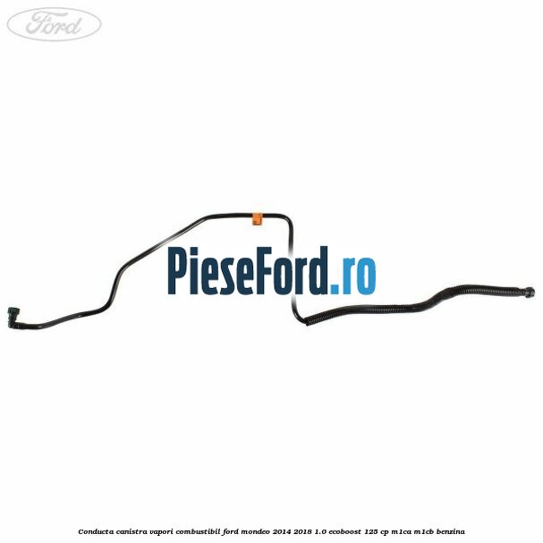 Conducta canistra vapori combustibil Ford Mondeo 2014-2018 1.0 EcoBoost 125 cp M1CA, M1CB benzina