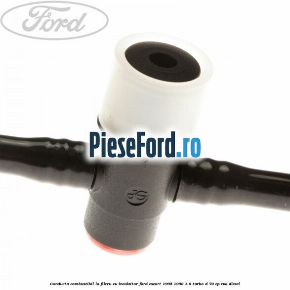 Conducta combustibil la filtru, cu incalzitor Ford Escort 1995-1998 1.8 Turbo D 70 cp RVA diesel