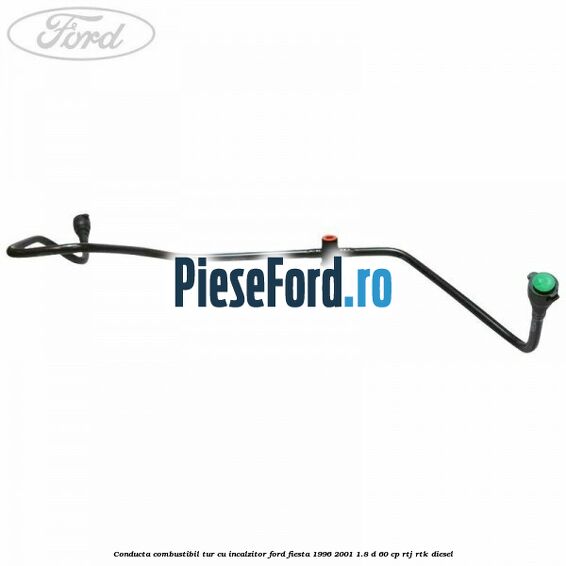 Conducta combustibil tur cu incalzitor Ford Fiesta 1996-2001 1.8 D 60 cp Conducta combustibil tur cu incalzitor Ford Fiesta 1996-2001 1.8 D 60 cp RTJ, RTK diesel