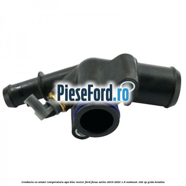 Conducta cu senzor temperatura apa bloc motor Ford Focus Active 2019-2023 1.5 EcoBoost 182 cp Y1DA benzina