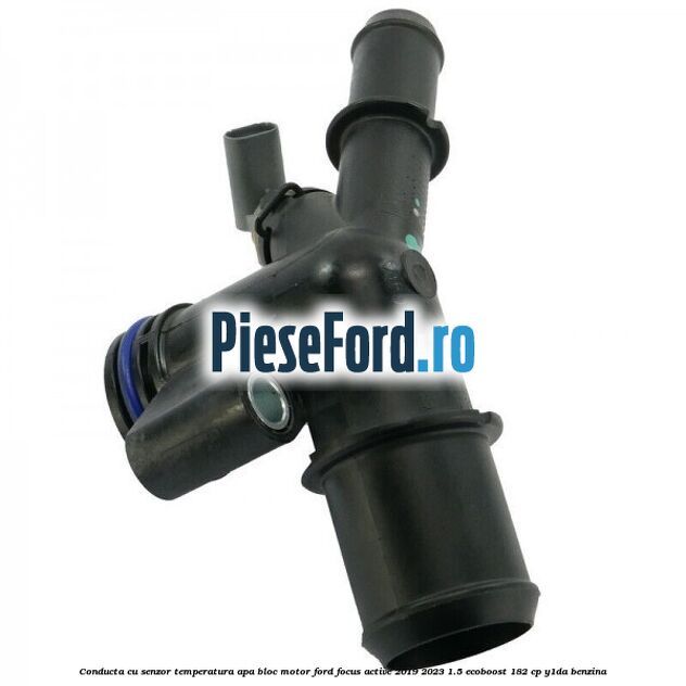 Conducta cu senzor temperatura apa bloc motor Ford Focus Active 2019-2023 1.5 EcoBoost 182 cp Y1DA benzina