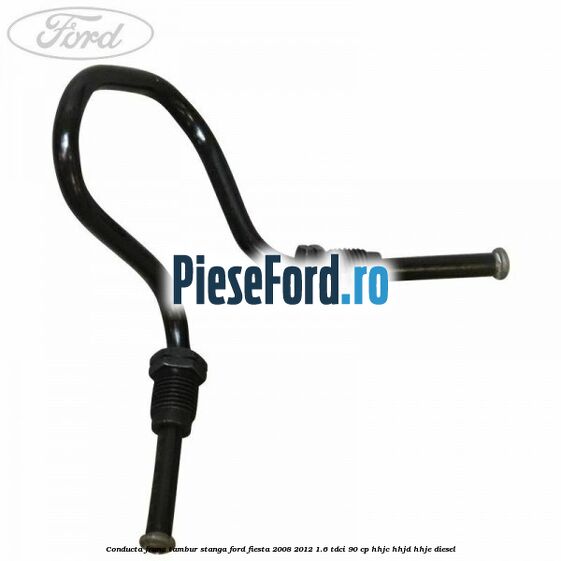Conducta frana tambur stanga Ford Fiesta 2008-2012 1.6 TDCi 90 cp Conducta frana tambur stanga Ford Fiesta 2008-2012 1.6 TDCi 90 cp HHJC, HHJD, HHJE diesel