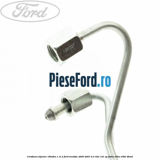 Conducta injector cilindru 1 si 2 Ford Mondeo 2000-2007 2.0 TDCi 131 cp FMBA, N7BA, N7BB diesel