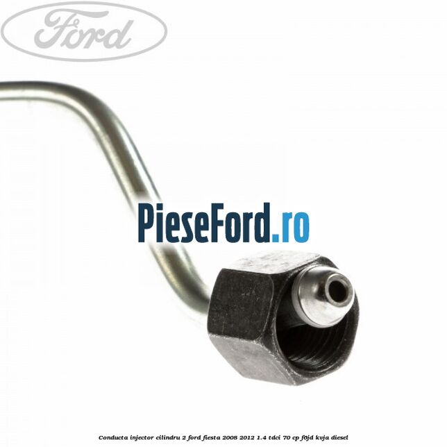 Conducta injector cilindru 2 Ford Fiesta 2008-2012 1.4 TDCi 70 cp Conducta injector cilindru 2 Ford Fiesta 2008-2012 1.4 TDCi 70 cp F6JD, KVJA diesel