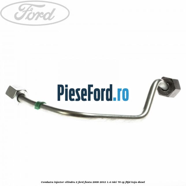 Conducta injector cilindru 2 Ford Fiesta 2008-2012 1.4 TDCi 70 cp Conducta injector cilindru 2 Ford Fiesta 2008-2012 1.4 TDCi 70 cp F6JD, KVJA diesel