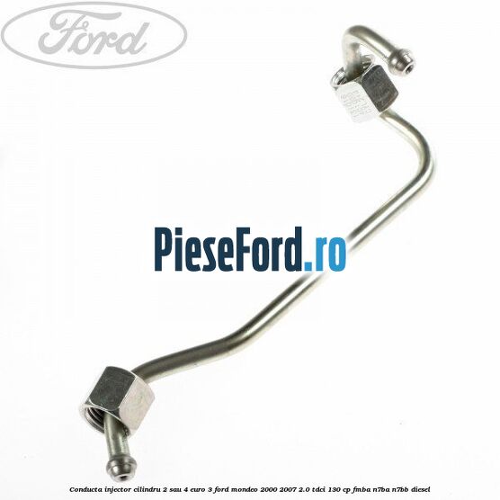 Conducta injector cilindru 2 sau 4 euro 3 Ford Mondeo 2000-2007 2.0 TDCi 130 cp FMBA, N7BA, N7BB diesel