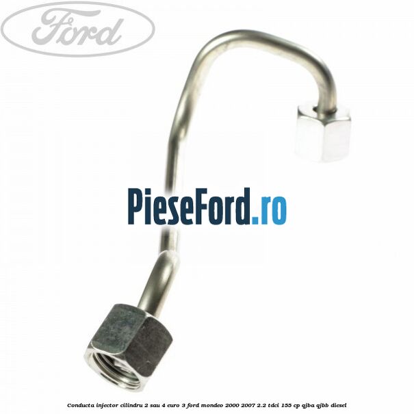 Conducta injector cilindru 2 sau 4 euro 3 Ford Mondeo 2000-2007 2.2 TDCi 155 cp QJBA, QJBB diesel